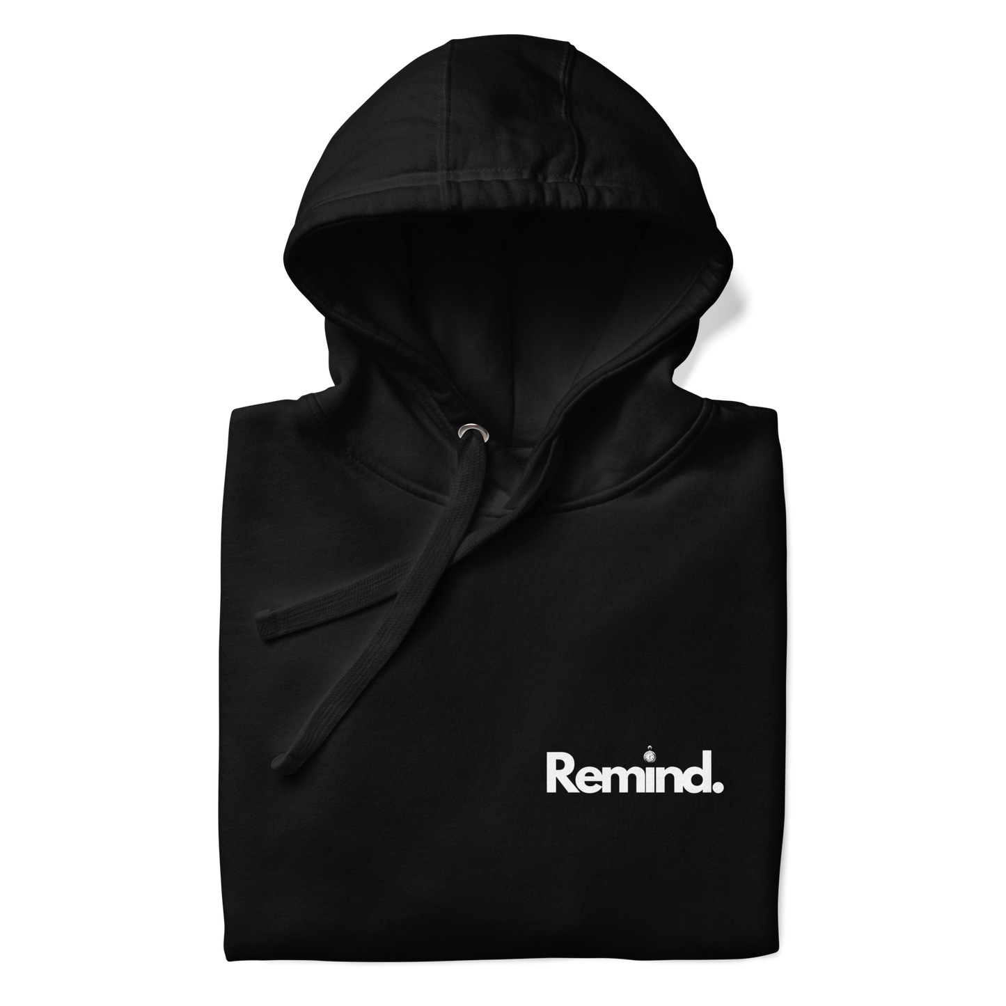 Jet Black Remind Hoodie